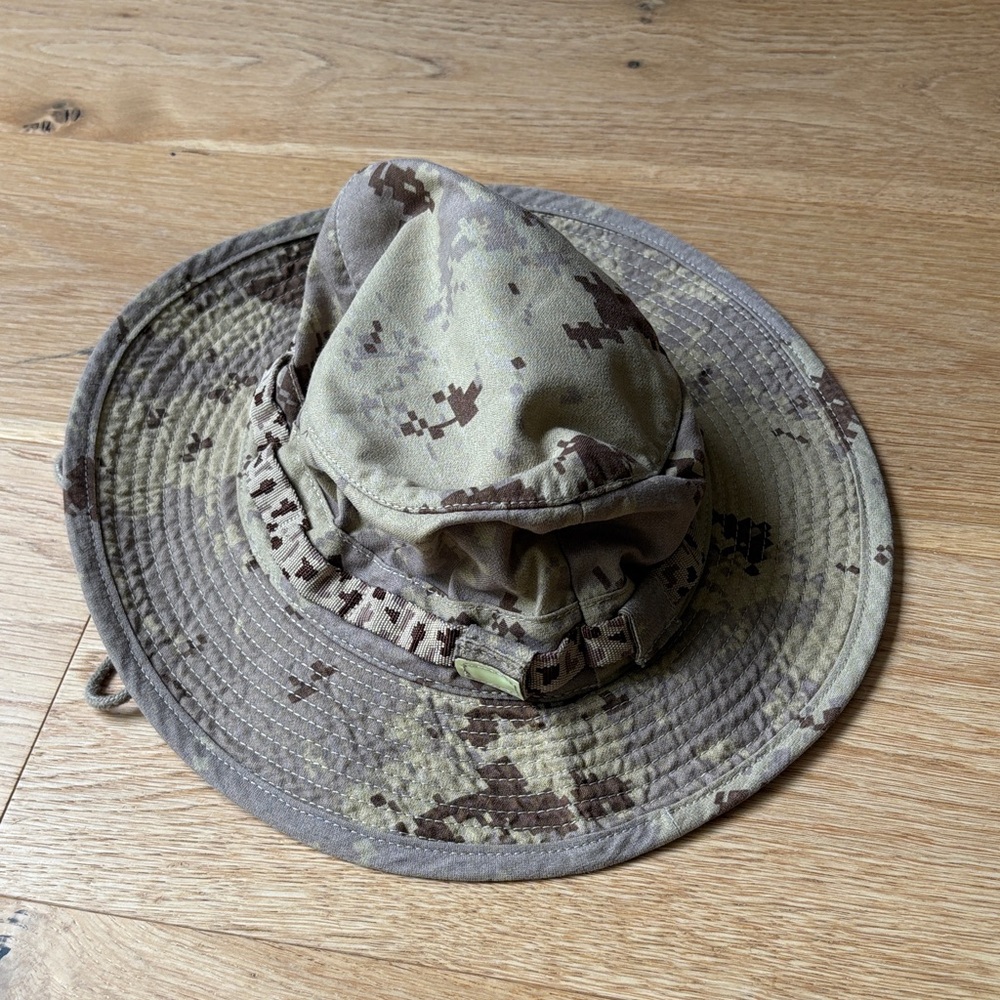 Rare Genuine Canadian Forces Arid CADPAT Boonie Hat - Size 7 1/2 Military Issue